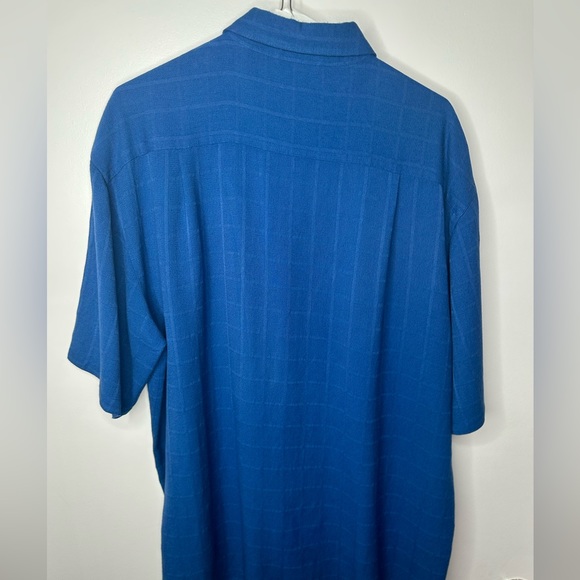 Men’s Ashworth Casual Button Up Short Sleeve Shirt Large - Picture 2 of 5